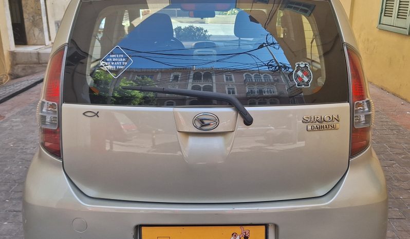 Daihatsu Sirion 2008 full